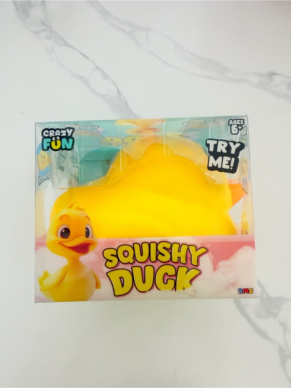 Crazy Fun Squishy Duck Toy 🐥 Soft Stretchy Toy RMS Dumpling Style Fidget Viral - Picture 2 of 5